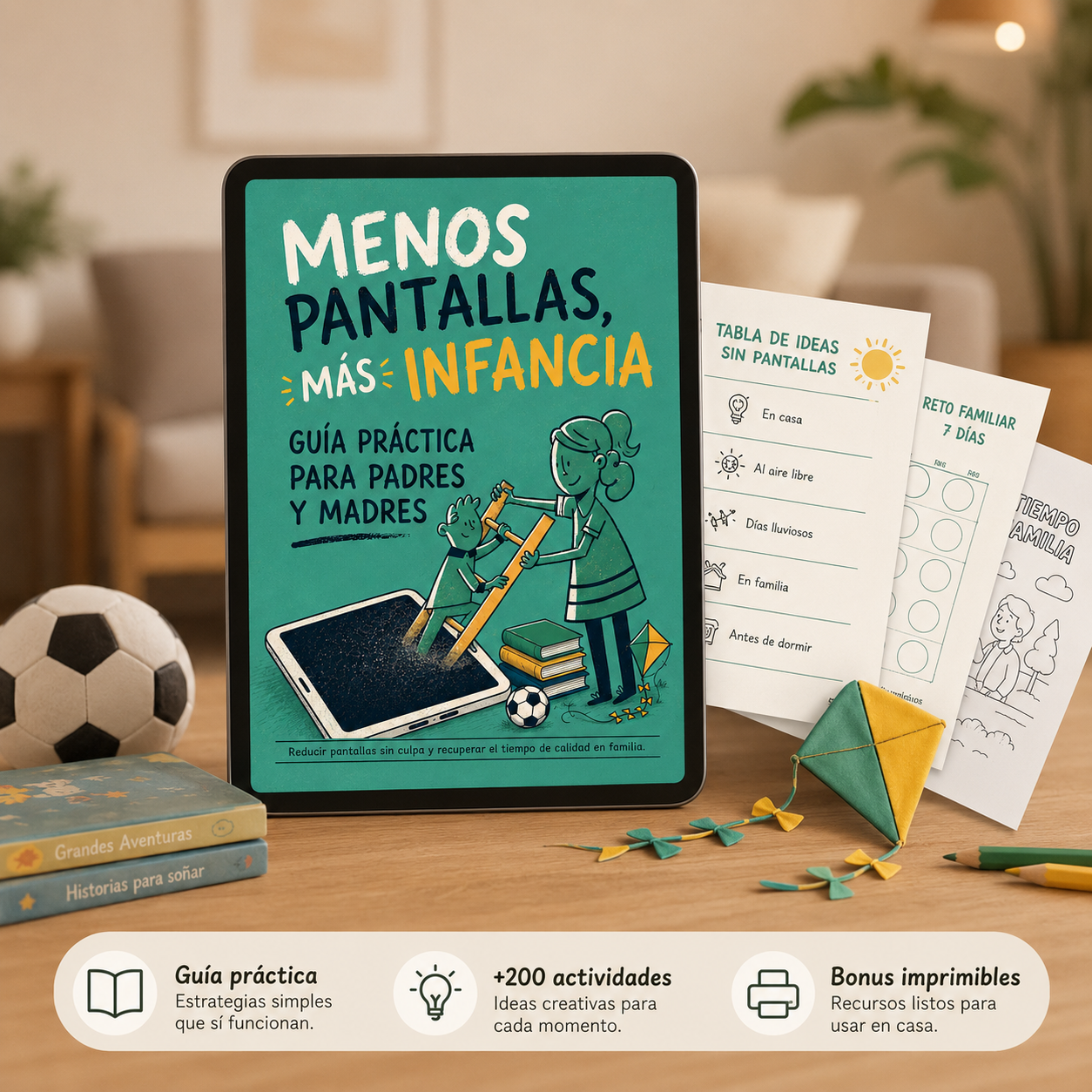 Menos Pantallas, Más Infancia