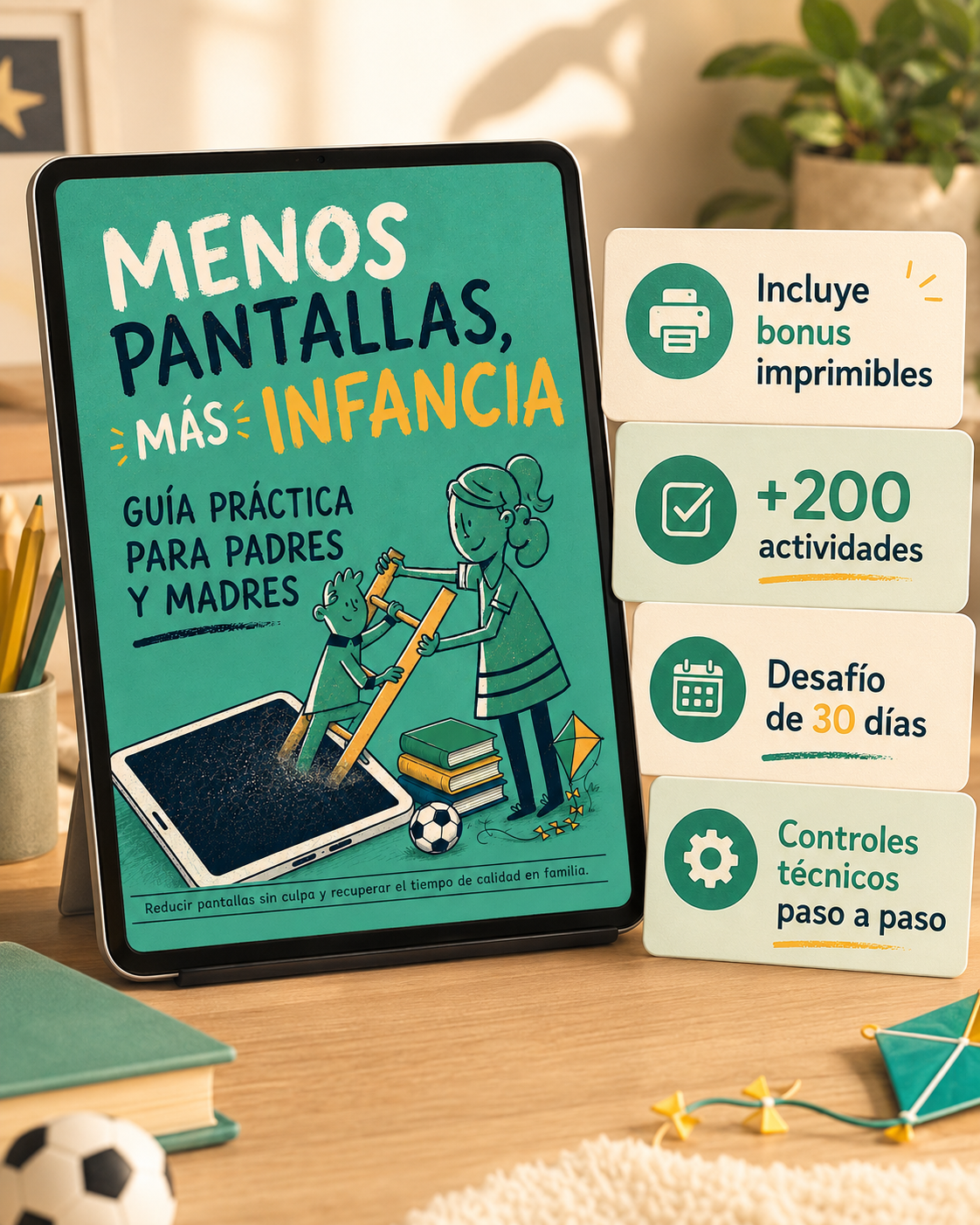 Menos Pantallas, Más Infancia